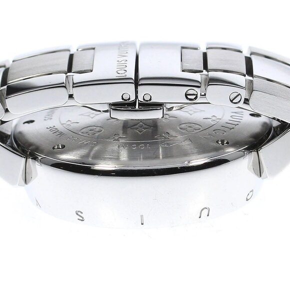 LOUIS VUITTON Tambour Lovely Cup MM Q132G Chronograph Quartz Ladies Watch - Picture 6 of 12